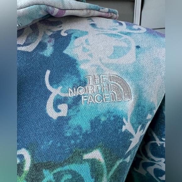 RARE-Vintage The North Face Tye Dye Women’s Hoodie Jacket Sz M - Picture 4 of 8